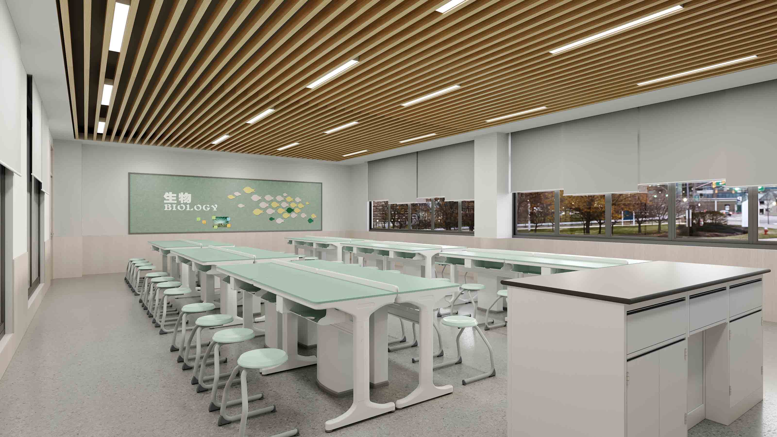 生物学科实验室装修规划